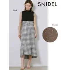 SNIDEL ツイードマーメイドスカートのサムネイル