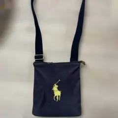 ポロ・ラルフ・ローレン ショルダーバッグ ネイビー
