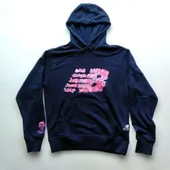 New Balance プルオーバーパーカー ブラック