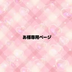 あ様専用ページ 3日以内発送