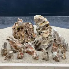 MQS-7400 気孔石2kg セット 黄虎石 水槽用石 アクアリウム - メルカリ