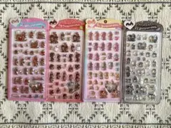 モンチッチ うるちゅるPOPシール 4枚セット
