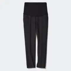 新品未使用★ ユニクロ XL 黒 ブラック スマートアンクル マタニティパンツ