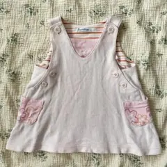 familiar ワンピース 70サイズ ピンク