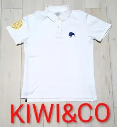 PALMS&CO　KIWI&CO　ゴルフ　ウェア　ポロシャツ　レディース　白　Lのサムネイル