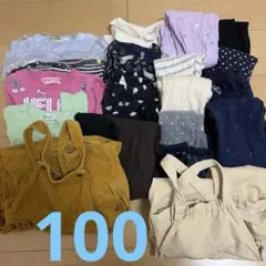 100cw女の子　子供服　まとめ売り 20点以上のサムネイル