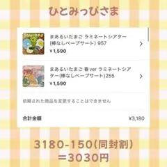 ひとみっぴ様 リクエスト 2点 まとめ商品