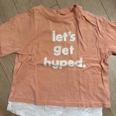 BREEZE オレンジ Tシャツ 110