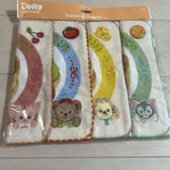 ディズニーシー　ダッフィー&フレンズ　ワンダフルキッチン　ミニタオルセット　４枚