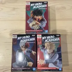 BRAVEGRAPH #1　緑谷出久　爆豪勝己　轟焦凍　フィギュア　３体セット