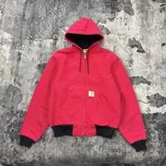 美品 Carhartt アクティブジャケット J03 レッド USA製 L - メルカリ