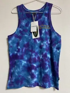 未使用　マナスタッシュ　タイダイ染めヘンプタンクトップM