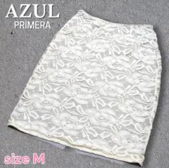 AZUL PRIMERA タイトスカート ホワイト レース Mサイズのサムネイル