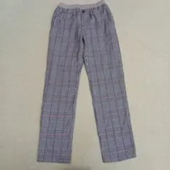 SHIPS　シップス　キッズ　チェック　パンツ　M　140　150