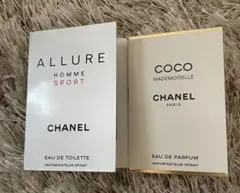 未使用品☆CHANELサンプル香水2点セット