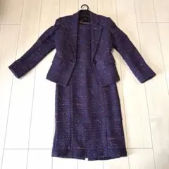 ダーマ　ツィード　ワンピースとジャケットのスーツ