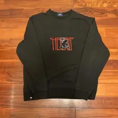 helas スウェット　XL ブラック×レッド　トレーナー　スケート　ストリートのサムネイル