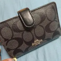コーチ✨COACH‼️レディース財布✨オシャレブラック✨黒