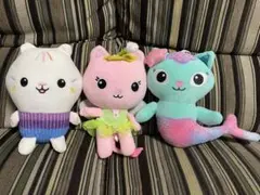 ギャビー　ドールハウス　マーキャット　キティフェアリー　ケーキー　3体セットのサムネイル