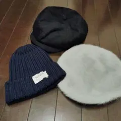 冬の帽子3点セット！