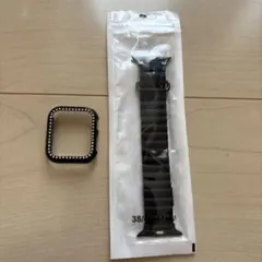 Apple Watch バンド ブラック 38/40mm 保護カバーセット