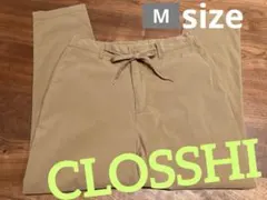 CLOSSHI メンズ ボトムス M ベージュ 夏 薄い