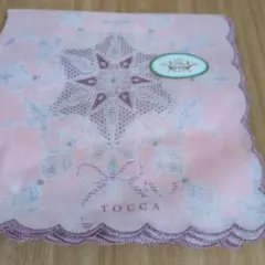 TOCCA ハンカチ ピンク ラメプリントのサムネイル