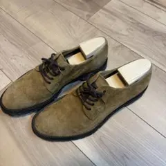 MR.OLIVE スエード プレーントゥ シューズ Vibramソールのサムネイル