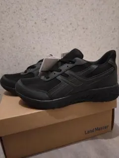 Land Master ブラック スニーカー 27.0 EEEE