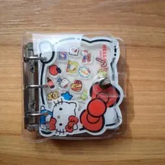 ハローキティー　手帳　コレクトブック　シール帳