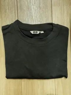 ユニクロU エアリズムコットンオーバーサイズTシャツ グレー M