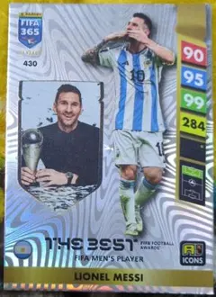 Panini FIFA 365 リオネル・メッシ THE BESTカード