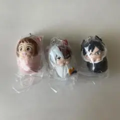 ヒロアカ おくるみますこっとチャーム 麗日・轟・飯田