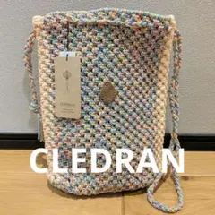 新品 CLEDRAN クレドラン カラフル 編み込みショルダーのサムネイル
