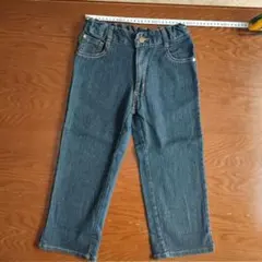 ウエストゴム付きダークブルーパンツ 150cm