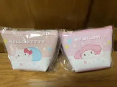 サンリオキャラクターズ ミニミニポーチ2 ハローキティ マイメロディ 2個セット