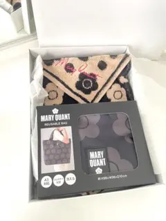 MARYQUANT REUSABLEBAG A3対応&タオルハンカチ