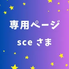 sce様 リクエスト 2点 まとめ商品
