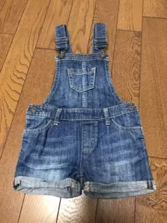 サロペット デニム オーバーオール　90cm
