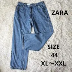 ZARA MAN ペインター ワイド デニム パンツ XL〜XXLのサムネイル