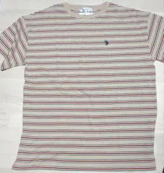 U.S. POLO ASSN. マルチボーダー Tシャツ（フリーサイズ）