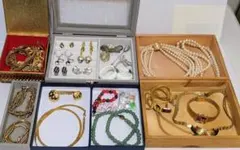 遺品生前整理品　イミテーションアクセサリー　おまとめ　ジャンク　⑤
