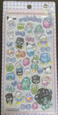 サンリオ はぴだんぶい ボンボンドロップシール