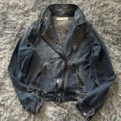 archive デニム ジップライダース y2k 00s' 平成ギャル NANA