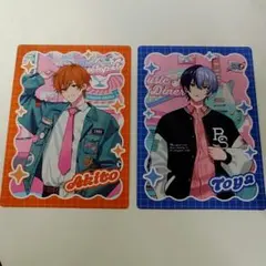 プロセカ メロパレ カード ノーマル 東雲彰人 青柳冬弥 セット