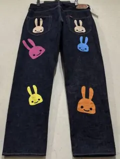 新品未使用】旧EVISU 2000T No2 赤耳42 上野限定パンダ - メルカリ