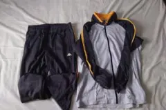 Kappa ジャージセット グレー/ネイビー