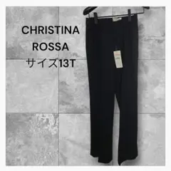 CHRISTINA ROSSA ウールパンツ 13T ブラック レディース