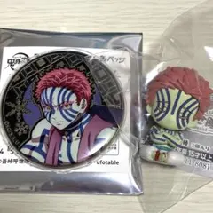 鬼滅の刃 AGF レリーフメタル缶バッジ ねむらせ隊 猗窩座