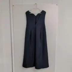 3ピ304◎Samansa mos2 blue◎ロングワンピース◎ノースリーブ